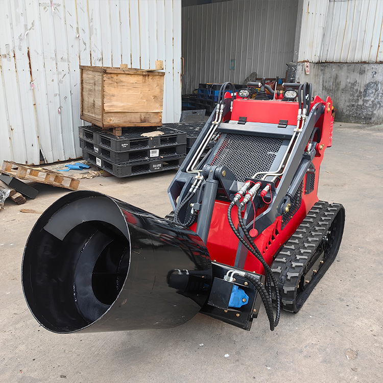 Mini skid steer loader 430T with Mixing Bowl