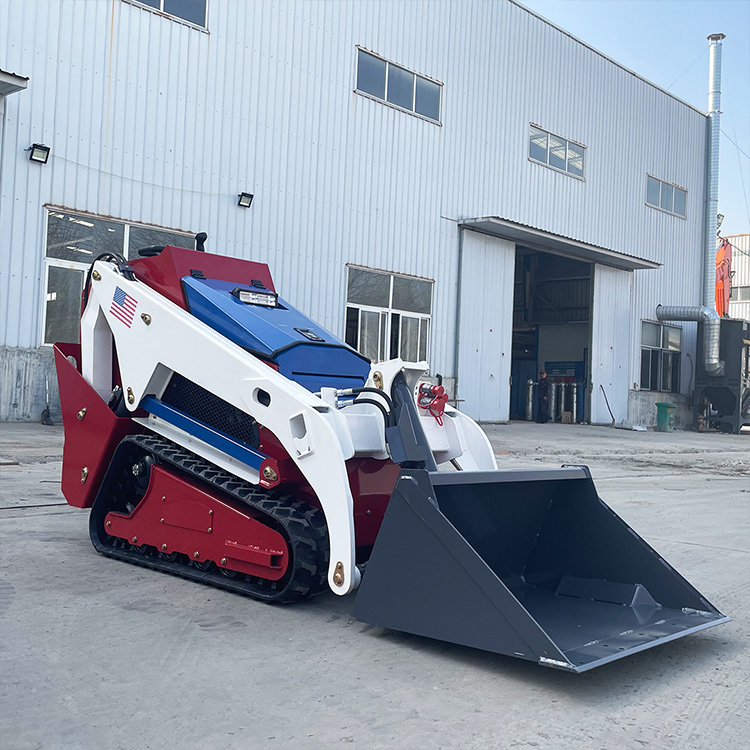 Mini skid steer loader V1000 with Standard Bucket