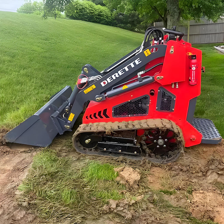 Mini skid steer loader 430T with Standard Bucket