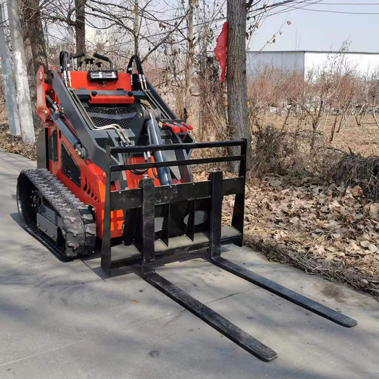 Mini skid steer loader 430T with Fork