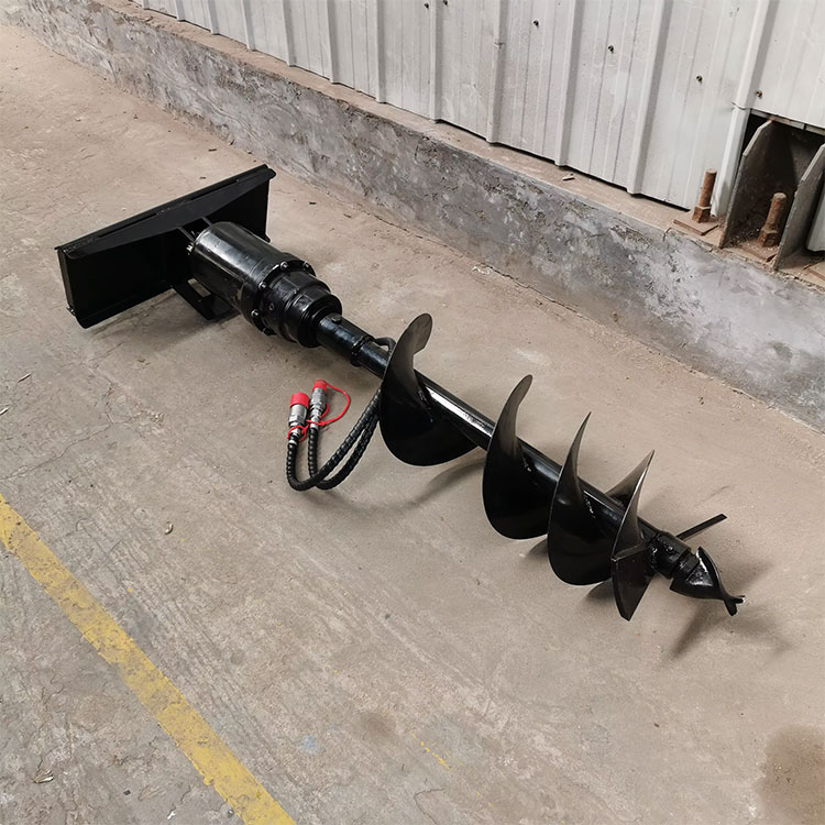 Mini skid steer loader 430T with Auger