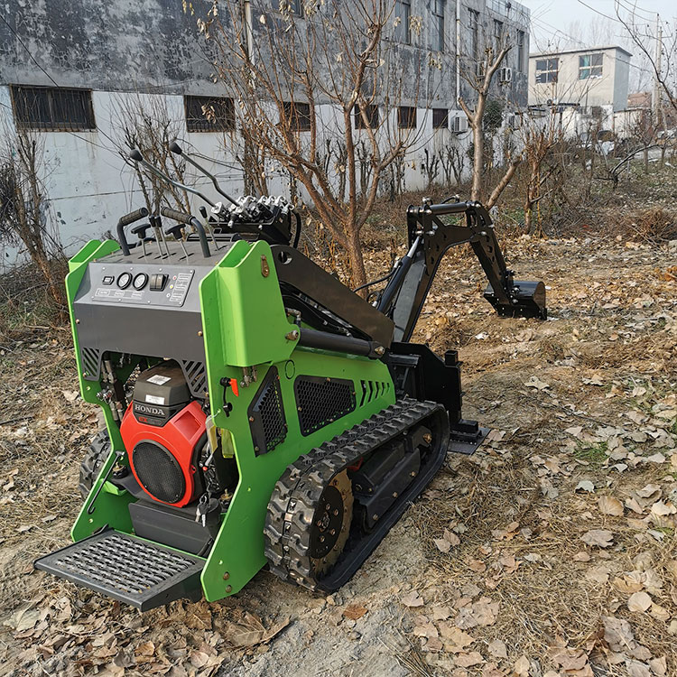 Mini skid steer loader 430T with Backhoe