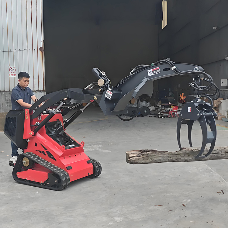 Rotary Grapple for Mini Skid Steer Loader