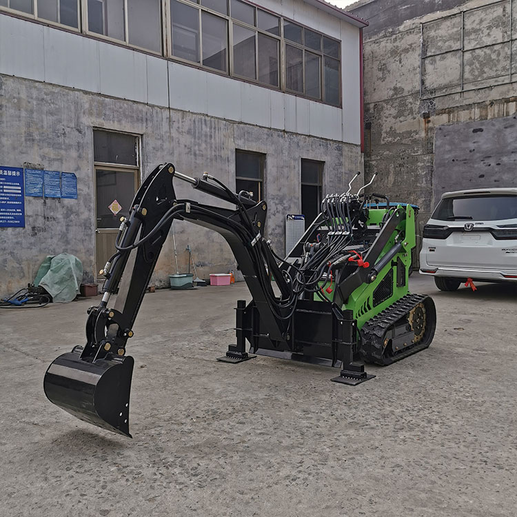 Mini skid steer loader 430T with Backhoe