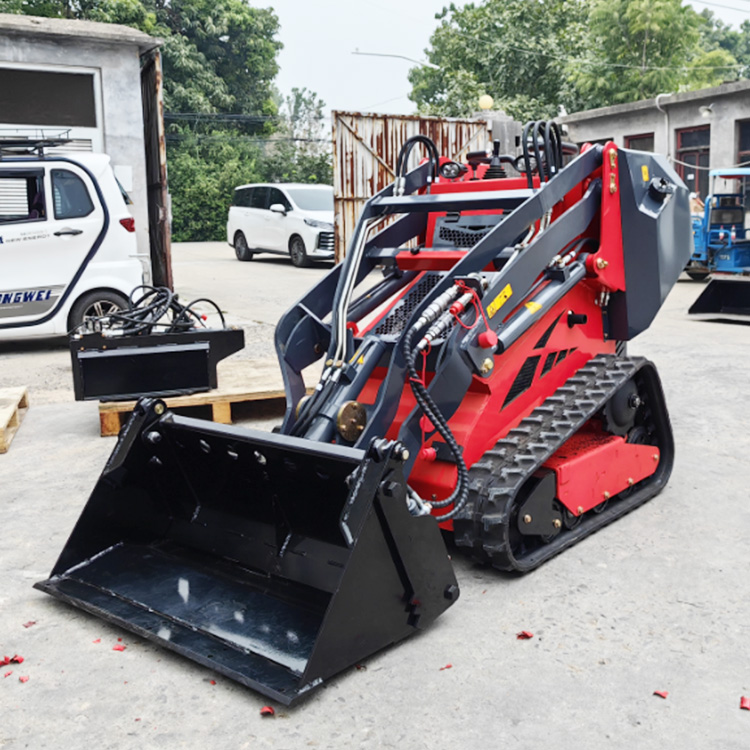 Mini skid steer loader 450T with 4 in 1 Bucket