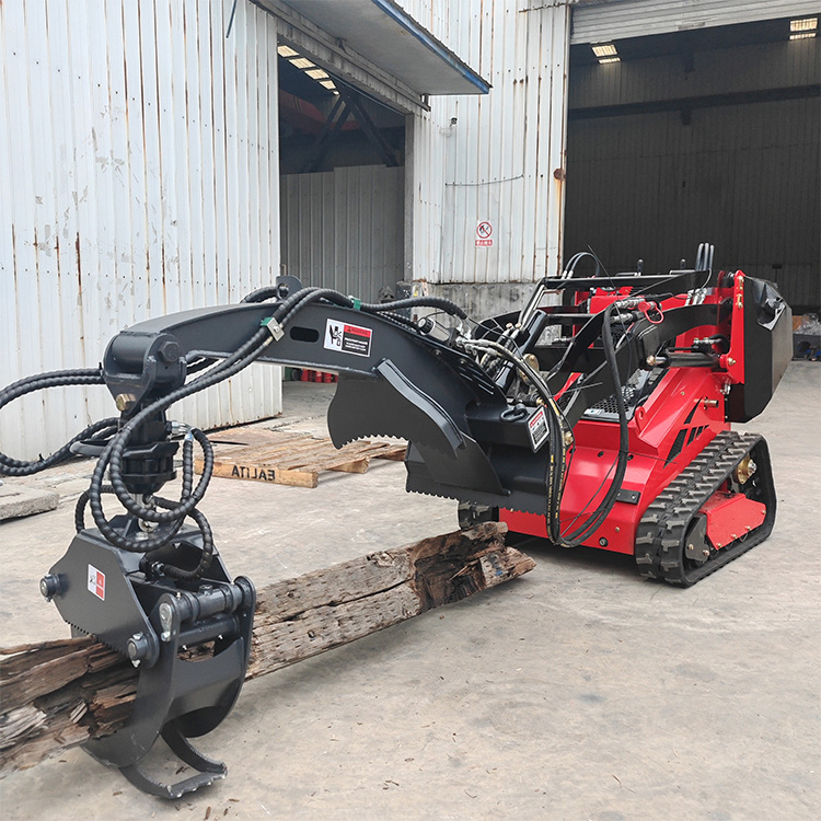 Rotary Grapple for Mini Skid Steer Loader