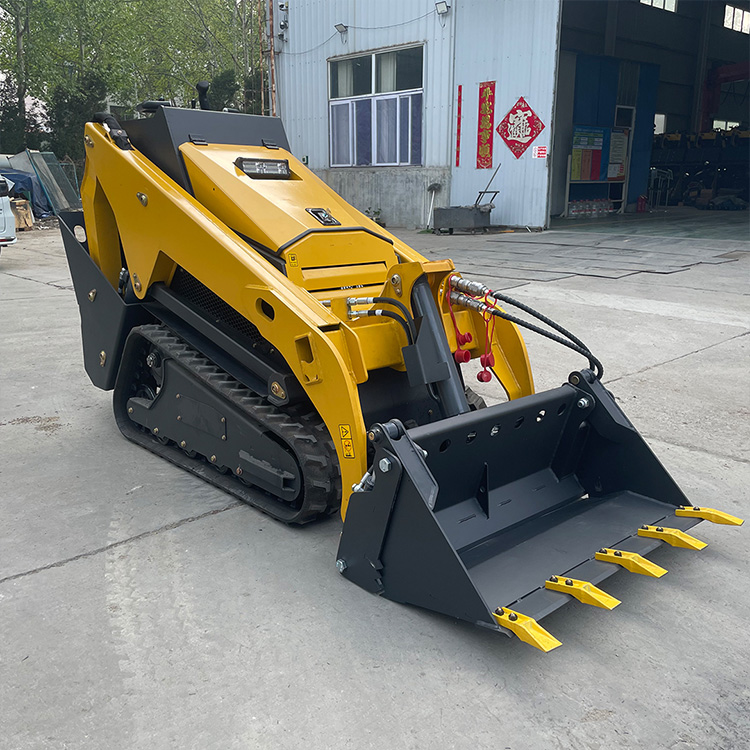 Mini skid steer loader V1000 with Standard Bucket